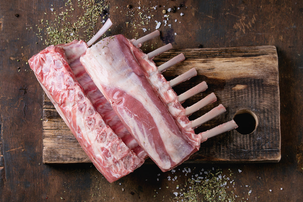 Lamb Rack 400-500g | Franklin Country Meats