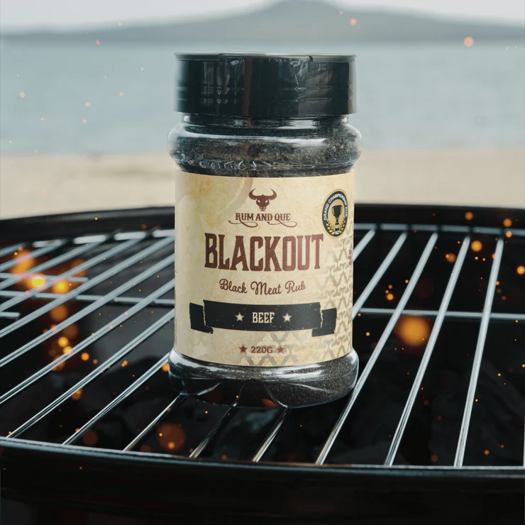 Rum And Que Black Out Meat Rub