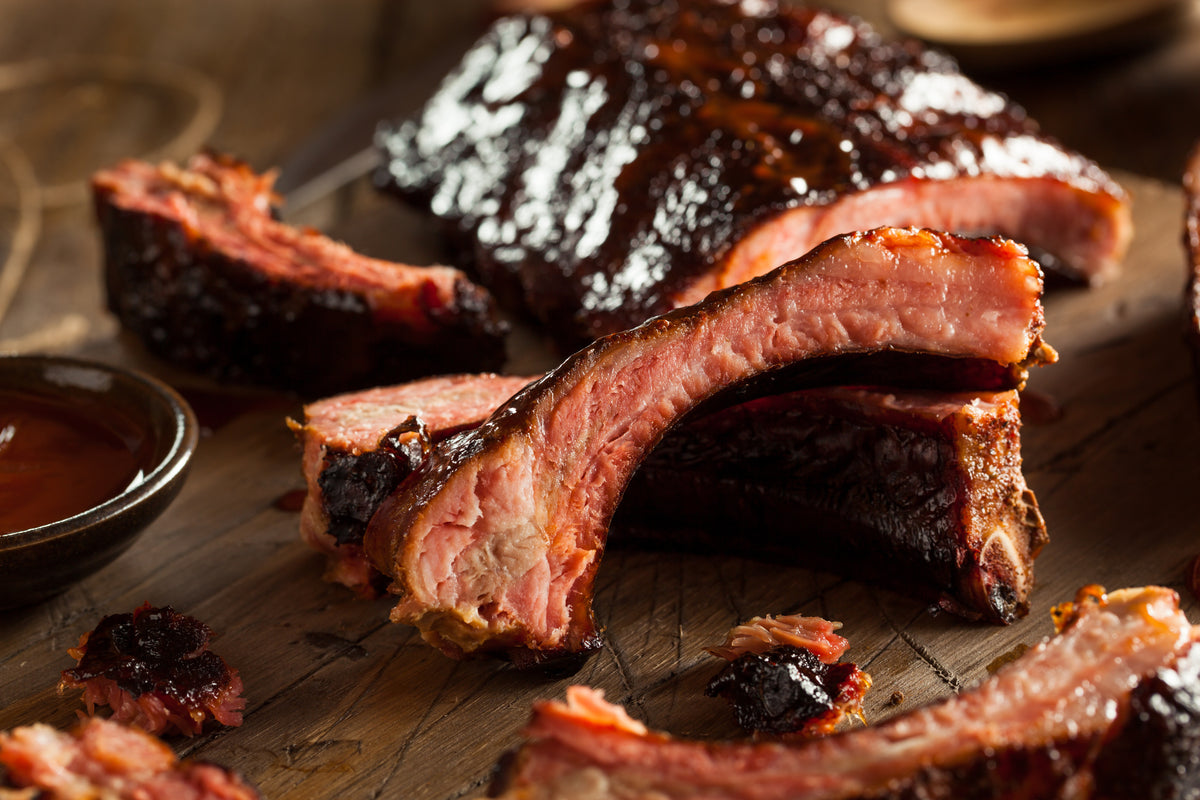 Pork Baby Back Spare Ribs (Marinated Double Smoked Glaze) 1kg ...