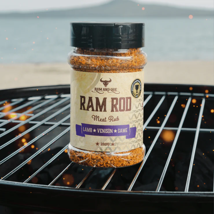Rum And Que Ram Rod Meat Rub