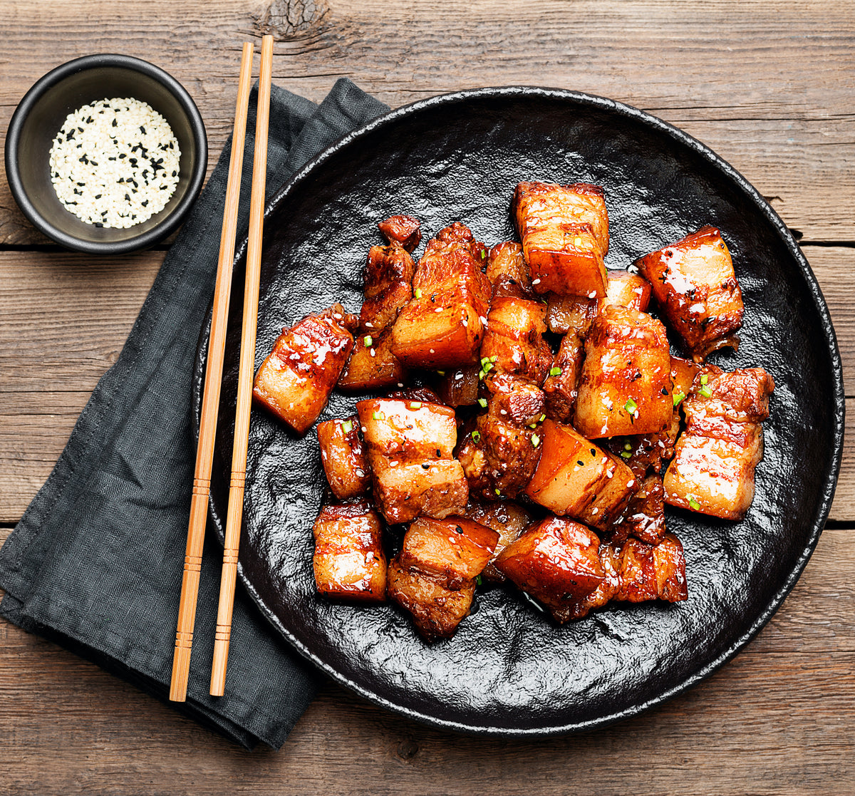 Pork Belly Pieces (PLAIN) 500g Franklin Country Meats